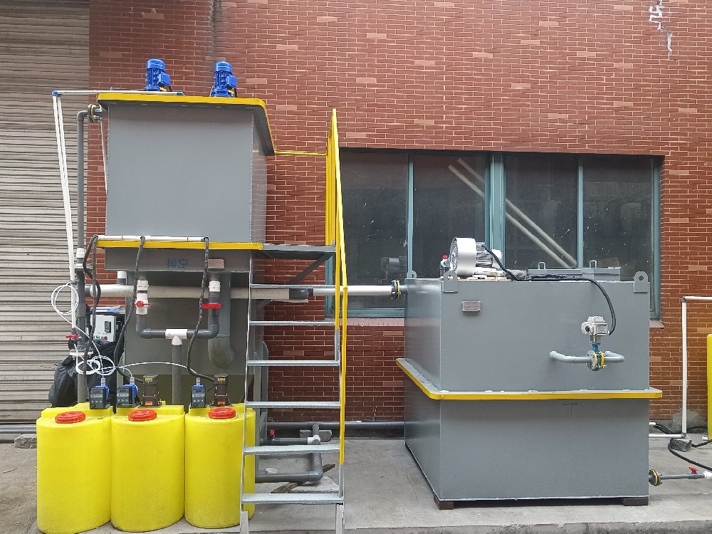 寧波一體化+沉淀池養殖污水處理設備安裝案例